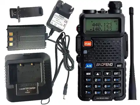 ⁨Radiotelefon DualBand Baofeng UV-5R HTQ 8W⁩ w sklepie Wasserman.eu