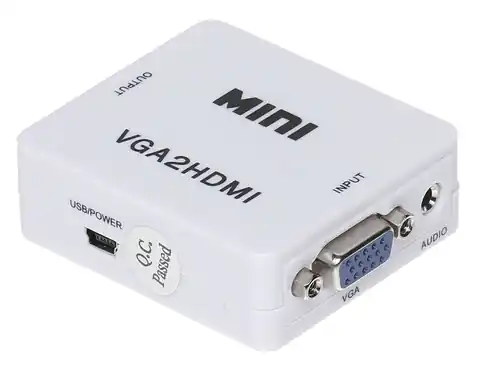 ⁨KONWERTER VGA+AU/HDMI-ECO⁩ w sklepie Wasserman.eu