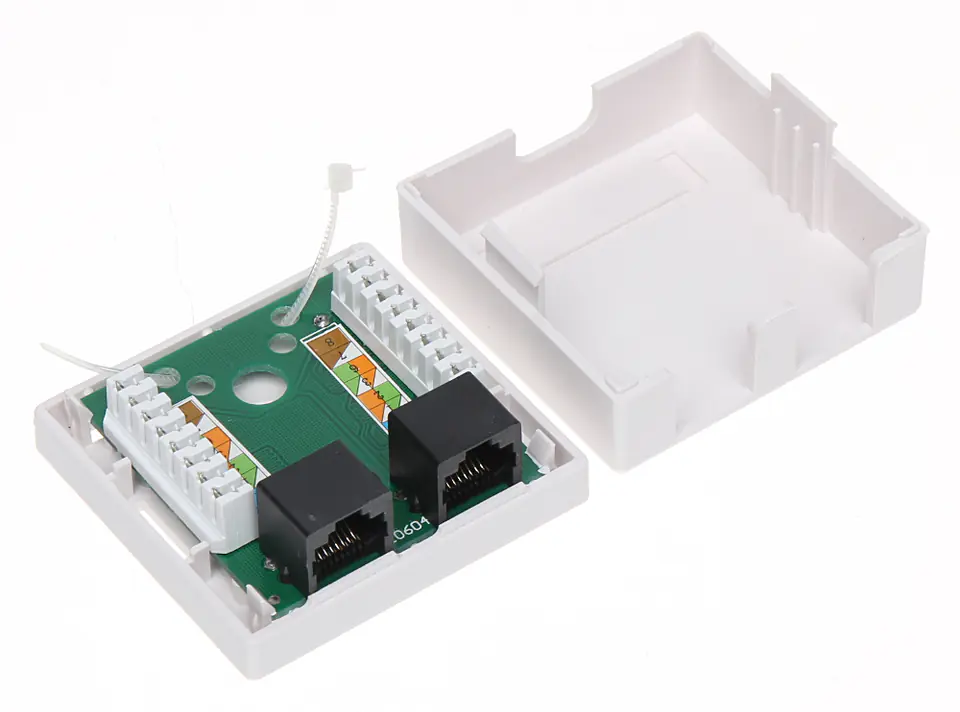 ⁨RJ45-2G2 DUAL TERMINATION SOCKET⁩ at Wasserman.eu