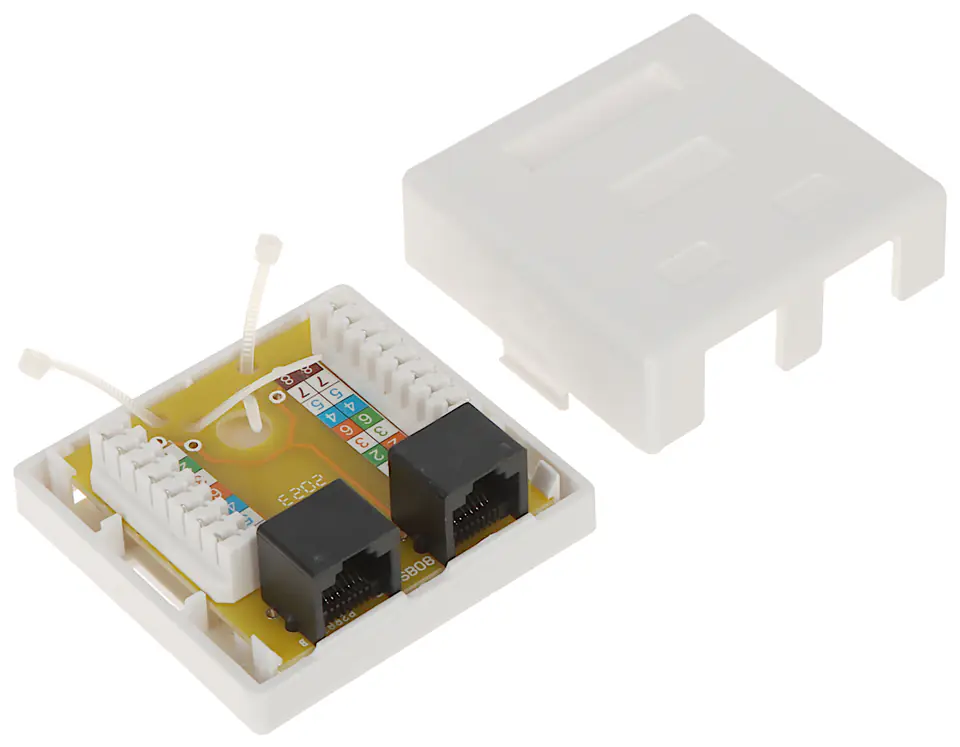 ⁨RJ45-2G1/6 DUAL TERMINATION SOCKET⁩ at Wasserman.eu