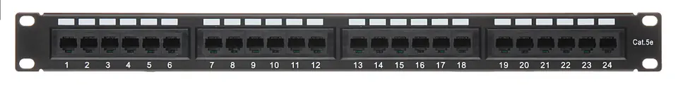 ⁨PATCH PANEL RJ-45 PP-24/RJ⁩ w sklepie Wasserman.eu