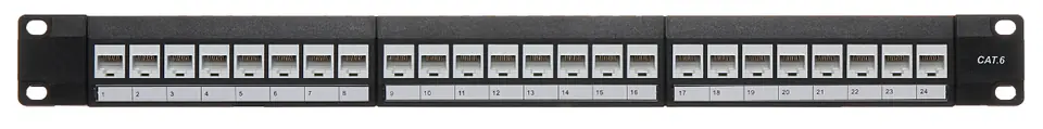 ⁨PATCH PANEL KEYSTONE PP-24/RJ-FX/6C⁩ at Wasserman.eu