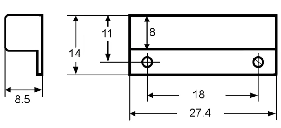 ⁨SIDE REED SWITCH KN-02-BR⁩ at Wasserman.eu