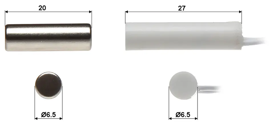 ⁨CYLINDRICAL REED SWITCH KN-02C⁩ at Wasserman.eu