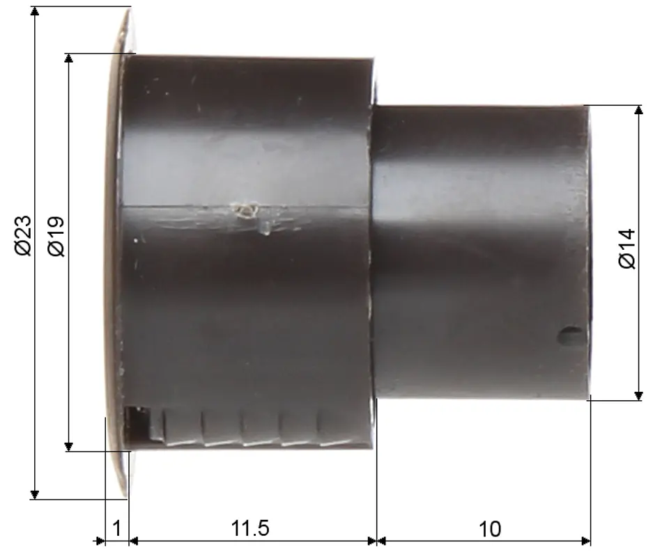 ⁨CYLINDRICAL REED SWITCH KN-06C-BR⁩ at Wasserman.eu