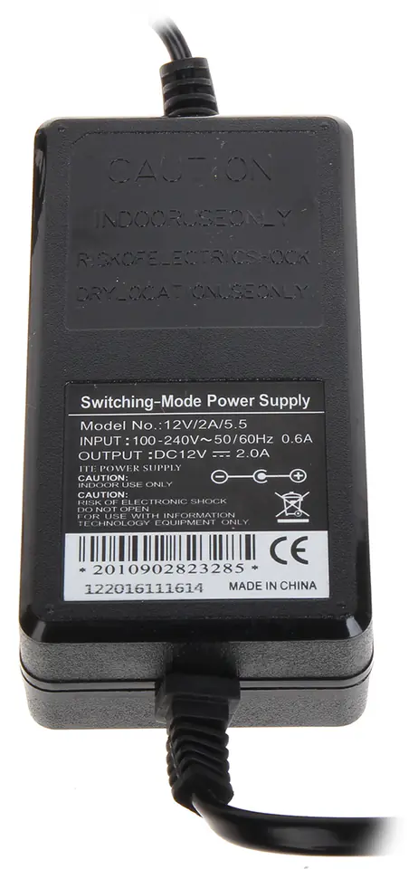 ZASILACZ 12V/2A/5.5*P100 w sklepie Wasserman.eu