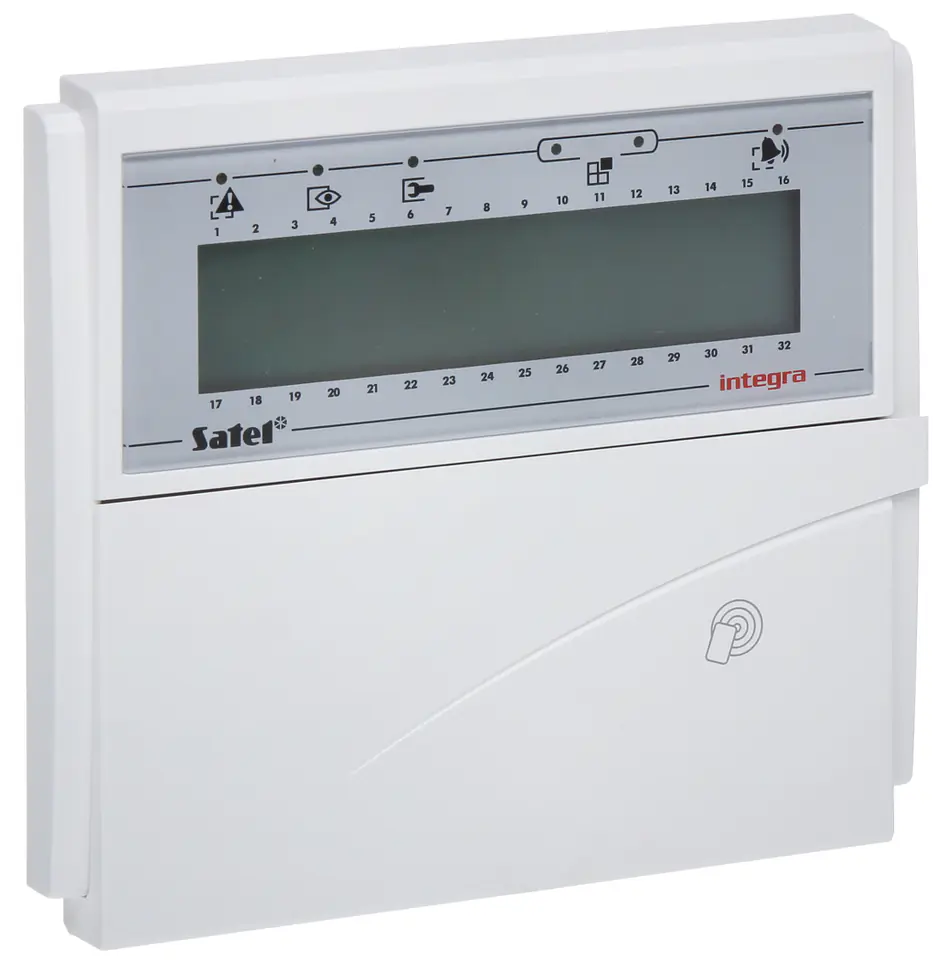 ⁨KEYPAD FOR SATEL INT-KLCDR-BL CONTROL PANEL⁩ at Wasserman.eu