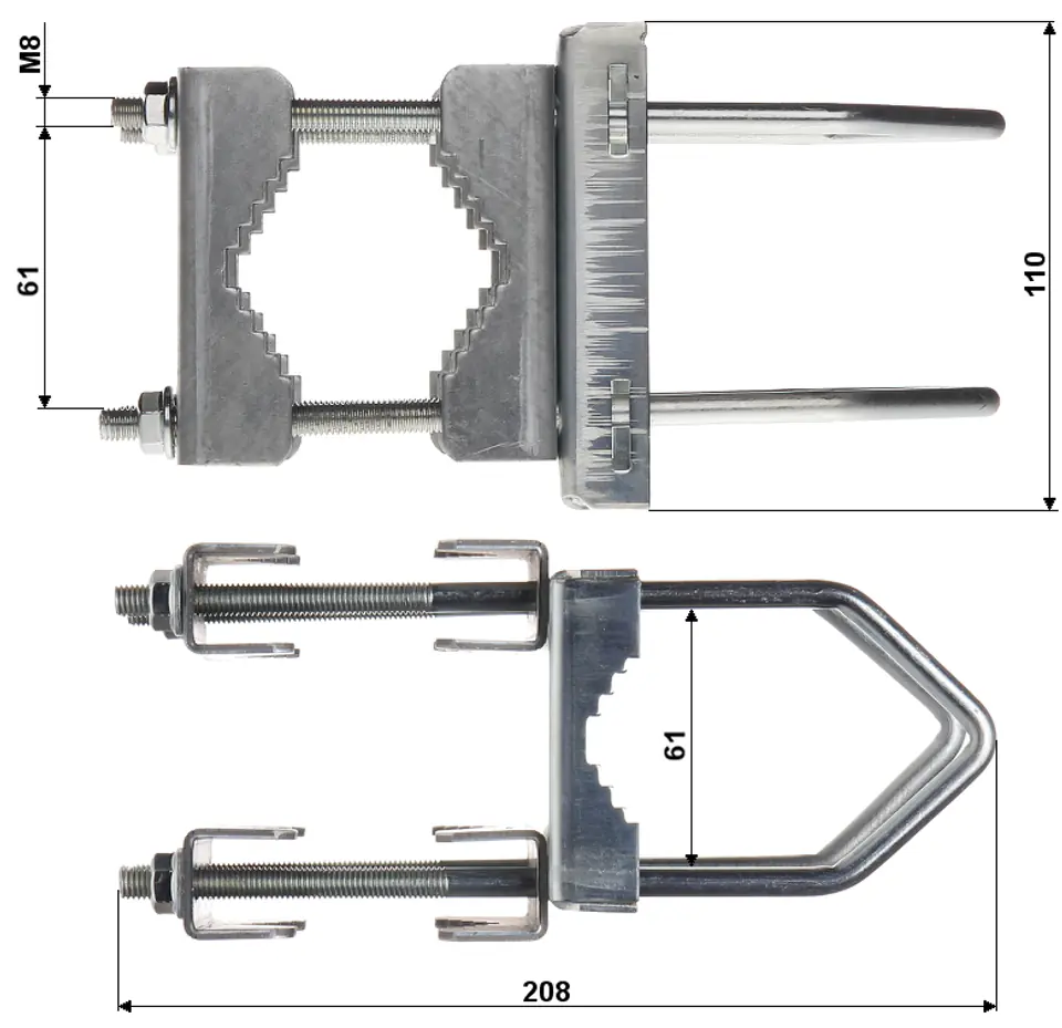 ⁨CROSSING CLAMP OZK-60⁩ at Wasserman.eu