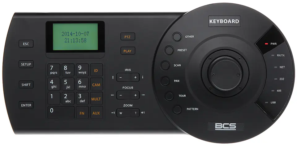 ⁨KLAWIATURA STERUJĄCA IP / RS-485 BCS-DVR-KN-III BCS Line⁩ w sklepie Wasserman.eu