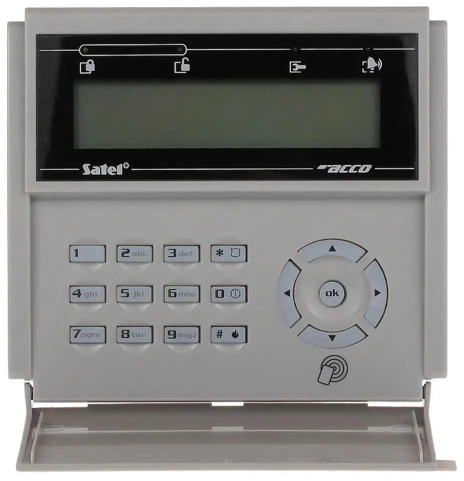 ⁨PROXIMITY READER WITH KEYPAD ACCO-KLCDR-BG SATEL⁩ at Wasserman.eu