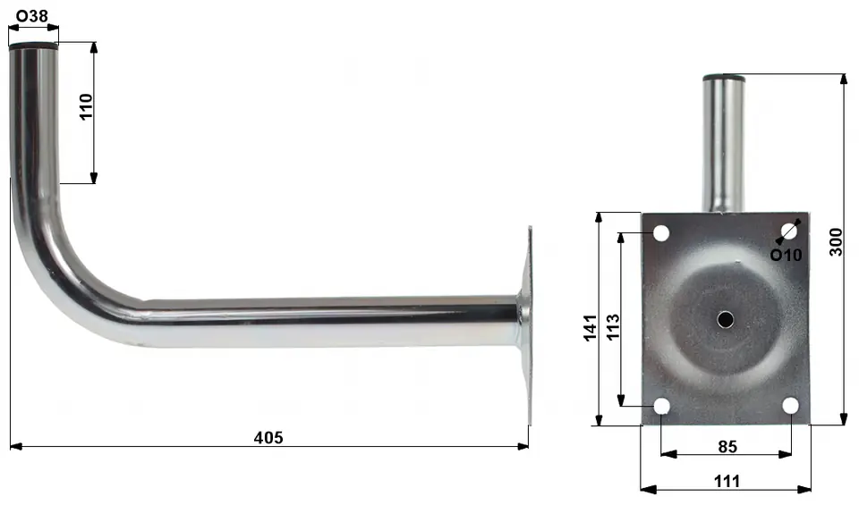 ⁨MASONRY BRACKET UML-38L40⁩ at Wasserman.eu