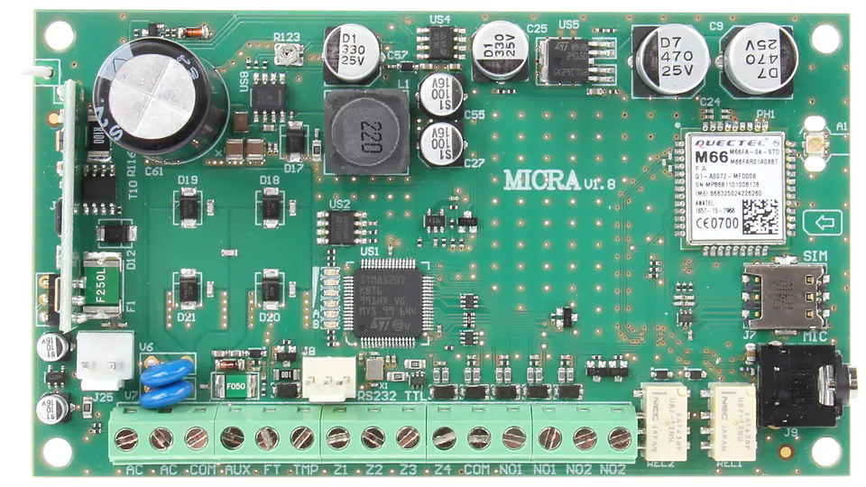 ⁨MODUŁ ALARMOWY MICRA GSM/GPRS SATEL⁩ w sklepie Wasserman.eu