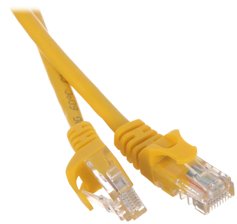 ⁨PATCHCORD RJ45/1.8-YELLOW 1.8 m⁩ w sklepie Wasserman.eu