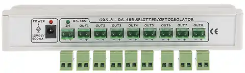 ⁨RS-485 SPLITTER WITH ORS-8 OPTOISOLATION⁩ at Wasserman.eu