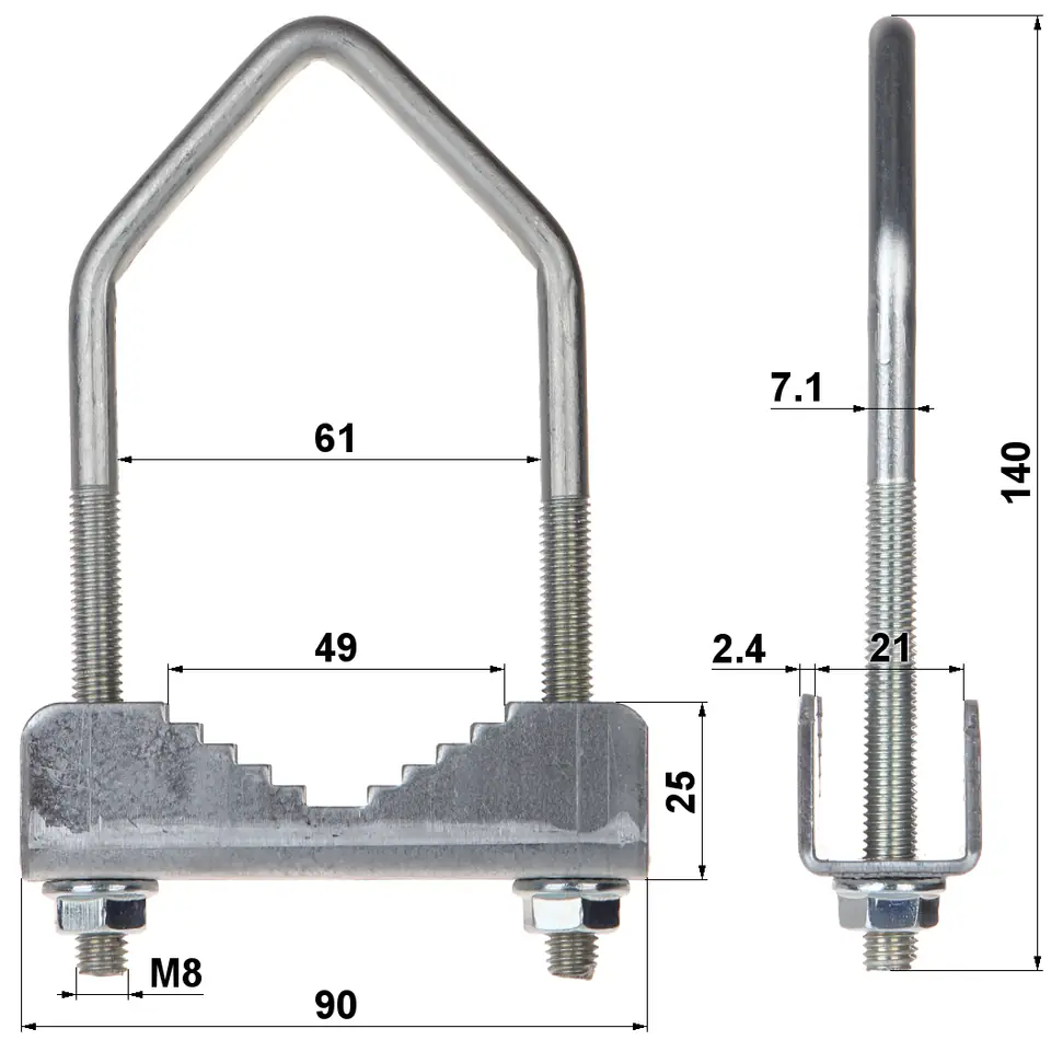 OBEJMA ZACISKOWA OZ-60/M8 w sklepie Wasserman.eu
