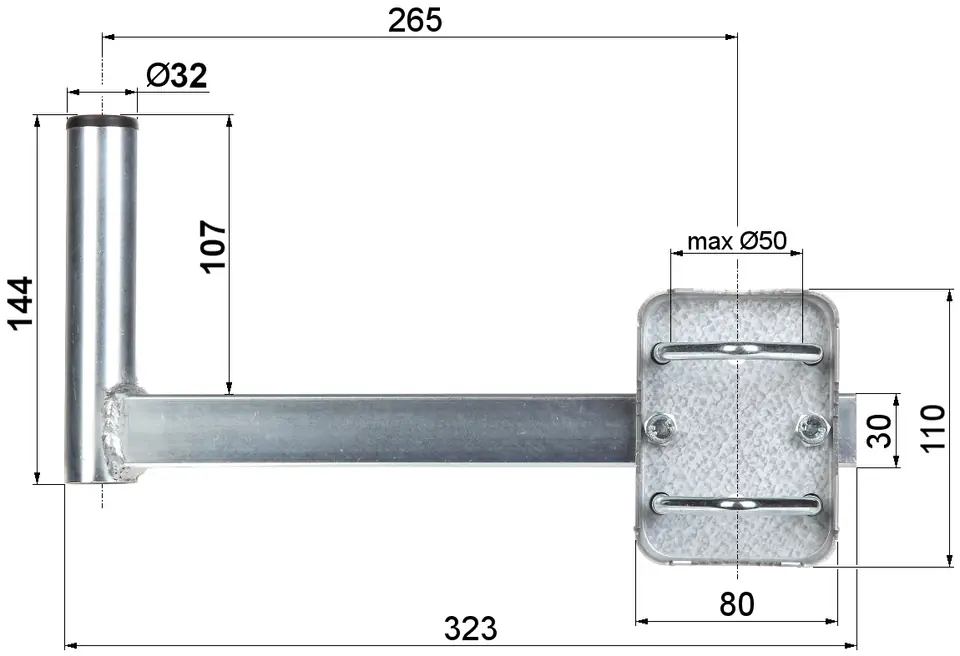 ⁨PIPE HOLDER URL-32H20⁩ at Wasserman.eu