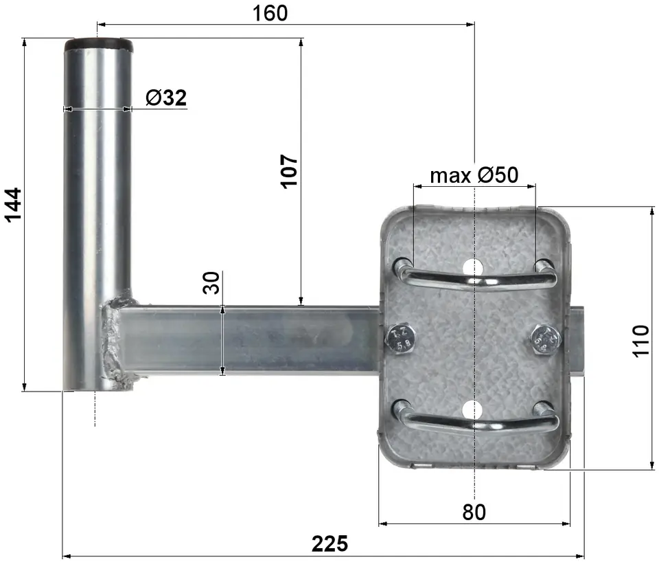 ⁨PIPE HOLDER URL-32H10⁩ at Wasserman.eu