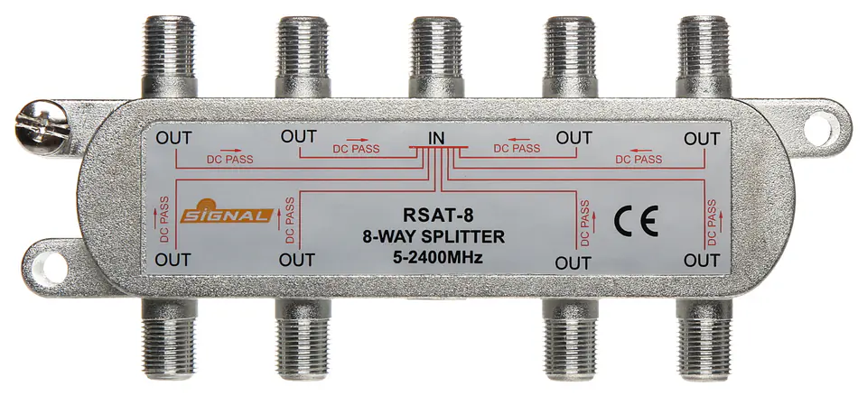 ⁨SPLITTER RI-8/1F-SAT-SIG⁩ at Wasserman.eu