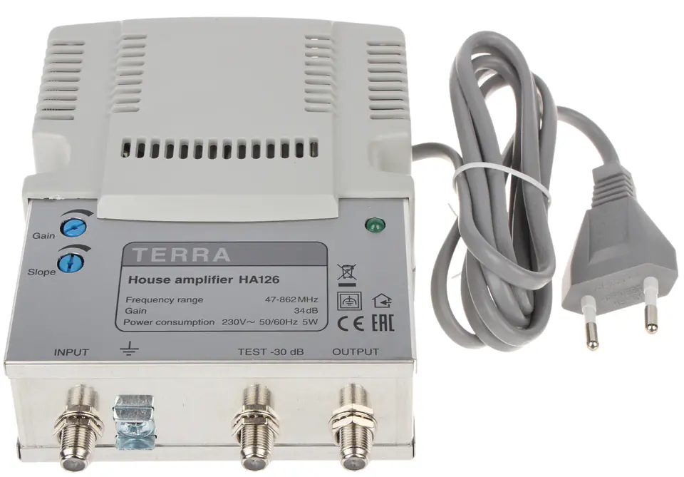 ⁨AMPLIFIER TERRA HA-126 34 db⁩ at Wasserman.eu