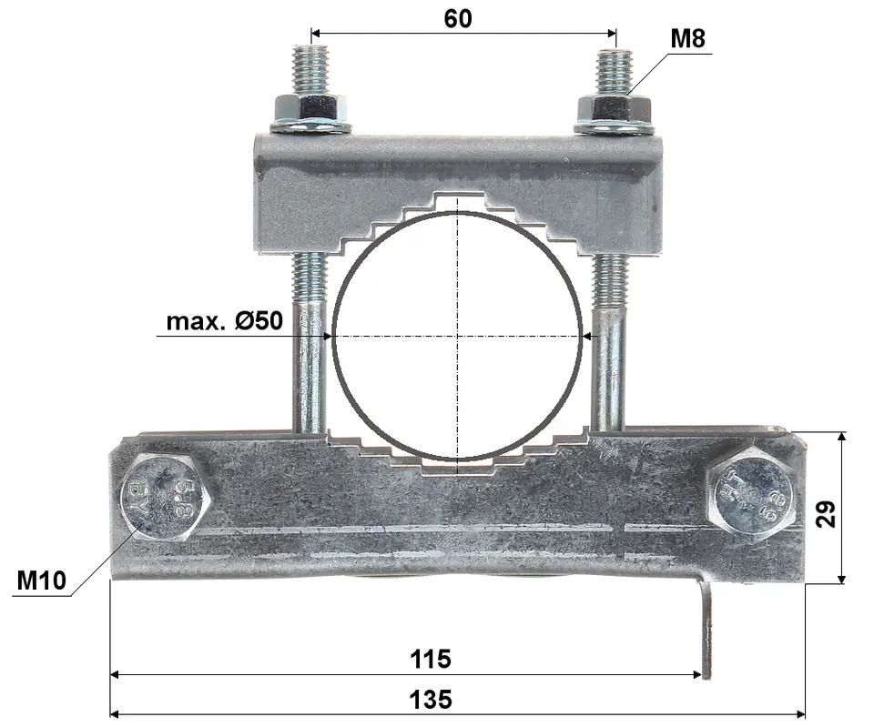 ⁨CHIMNEY CLAMP APPROX-43T4⁩ at Wasserman.eu