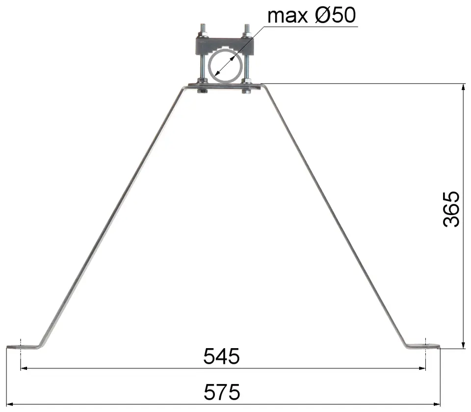 OBEJMA MUROWA OMP-50L40 w sklepie Wasserman.eu
