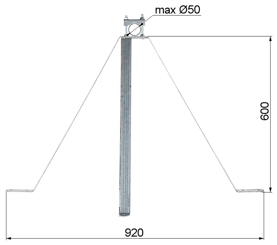 OBEJMA MUROWA OMP-50W60 w sklepie Wasserman.eu