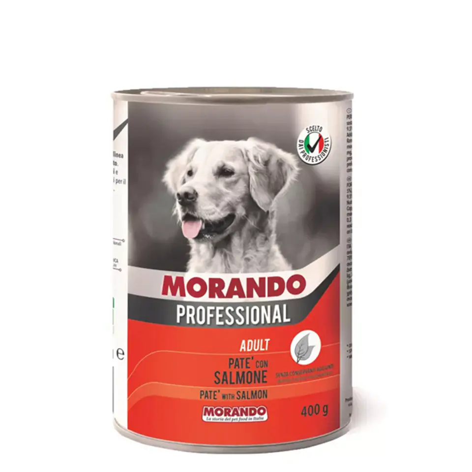 MORANDO PRO PIES Pasztet z łososiem 400g w sklepie Wasserman.eu