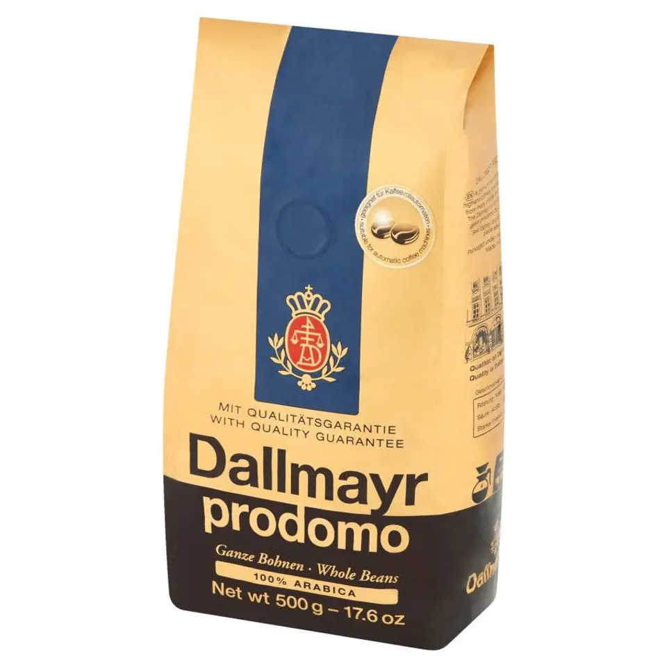 ⁨Dallmayr Prodomo Kawa Ziarnista 500 g⁩ w sklepie Wasserman.eu