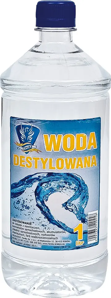 ⁨Distilled water Feniks distilled (1 L.)⁩ at Wasserman.eu