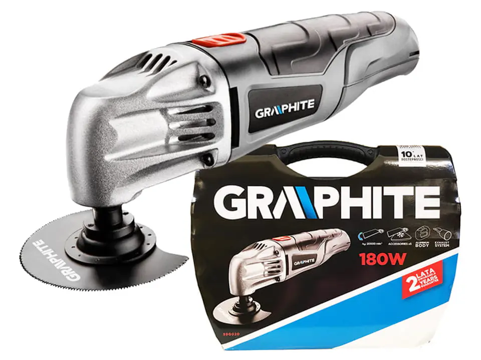 Urządzenie wielofunkcyjne Graphite oscylacyjne 59G020 w sklepie Wasserman.eu