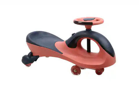 ⁨Ride-on Swing Car with music and light brick-black⁩ at Wasserman.eu