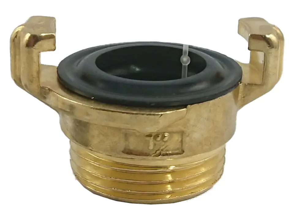 ⁨Brass connector 1 "GeKa male thread S-73657⁩ at Wasserman.eu