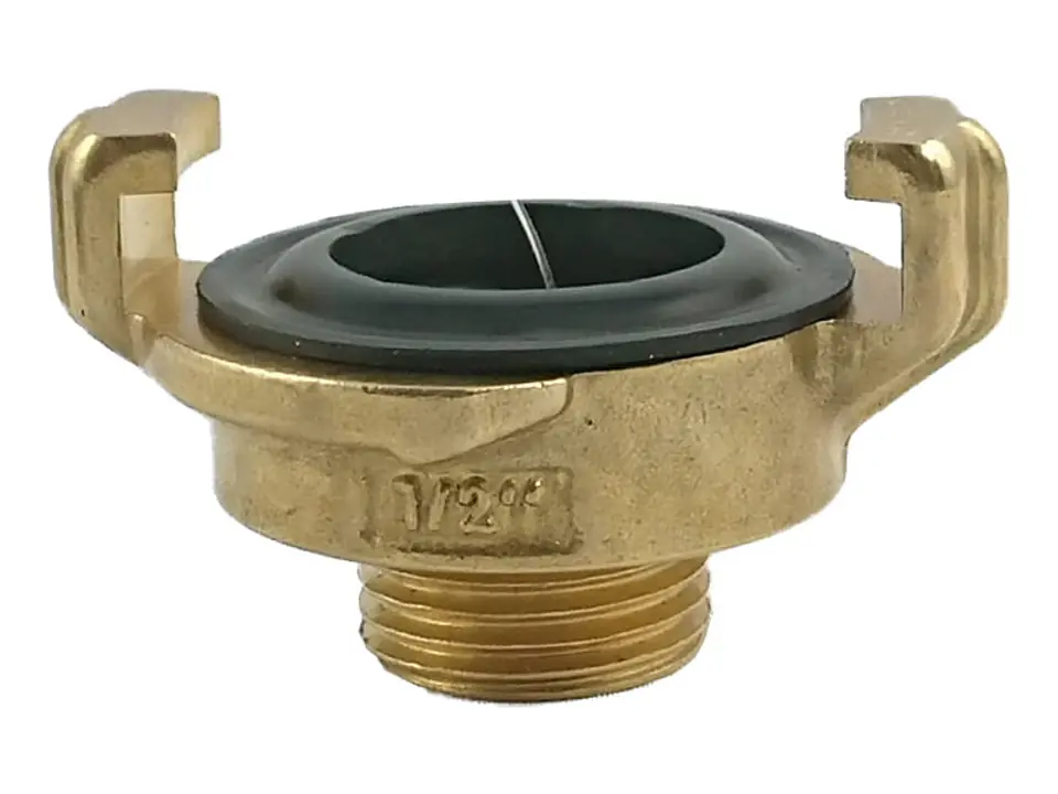 ⁨Brass connector 1/2 "GeKa male thread S-73659⁩ at Wasserman.eu