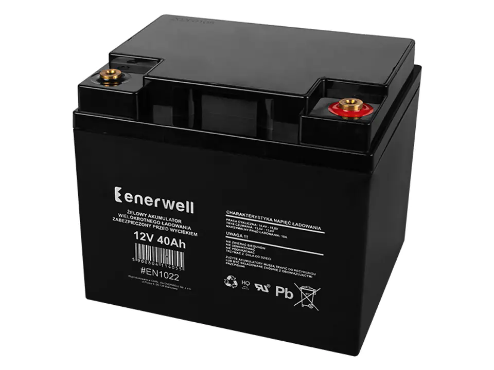#EN1022 Akumulator żelowy 12v 40ah enerwell w sklepie Wasserman.eu