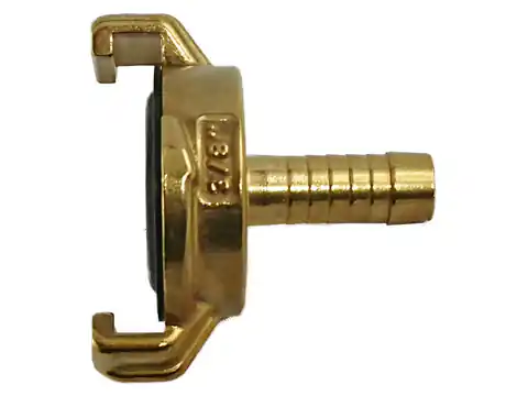 ⁨Brass coupling 3/8 10mm GeKa S-73669⁩ at Wasserman.eu