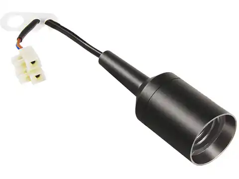 ⁨E27 bulb holder with a pendant and 1179900 cube⁩ at Wasserman.eu