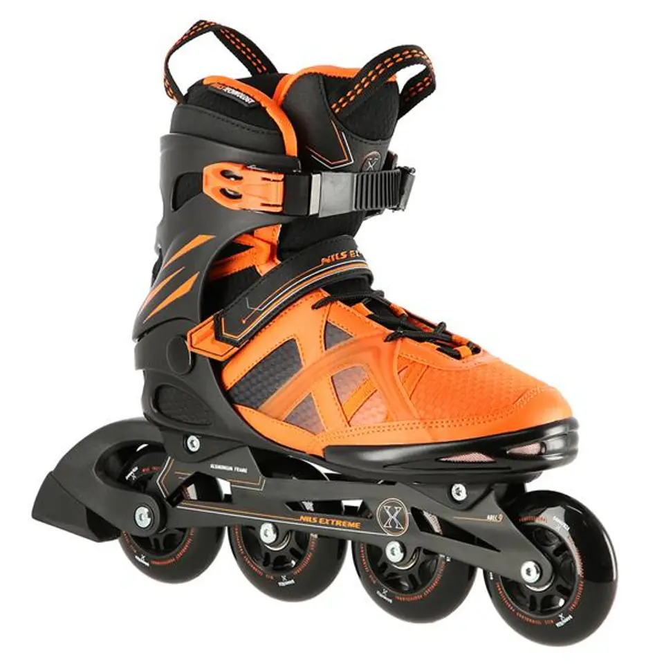 ⁨NA14112 BLACK-ORANGE SIZE 40 NILS EXTREME SKATES⁩ at Wasserman.eu