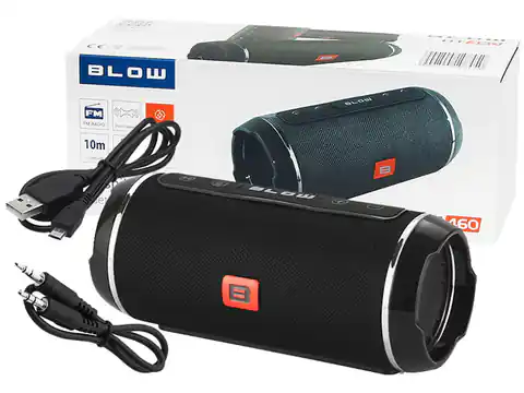 ⁨Bluetooth speaker Blow black 2x10W USB microSD FM 30-337 #⁩ at Wasserman.eu
