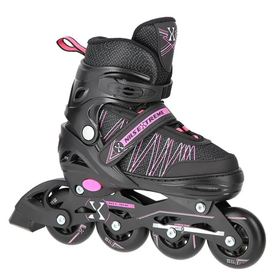 ⁨NH11912 A 2in1 BLACK AND PINK SIZE M(35-38) INLINE SKATING TUL. ICE HOCKEY NILS EXTREME⁩ at Wasserman.eu