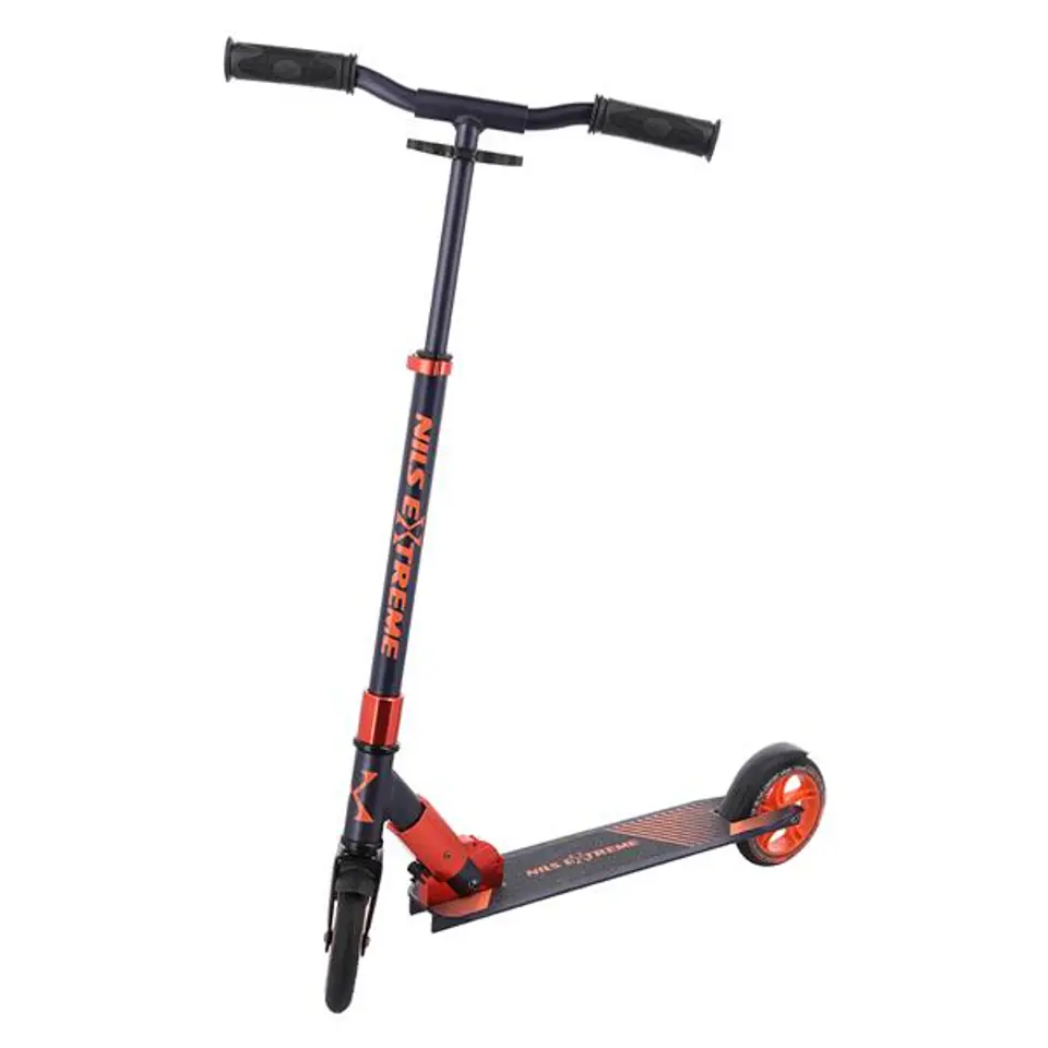 ⁨NILS EXTREME HD145 GRAPHITE-ORANGE city scooter⁩ at Wasserman.eu