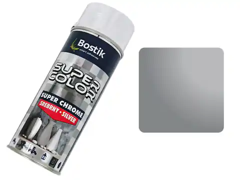 ⁨Farba w sprayu Super Chrome Efekt lustra (srebrny)⁩ w sklepie Wasserman.eu