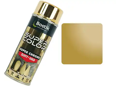 ⁨Super Chrome spray paint. Mirror effect (golden)⁩ at Wasserman.eu