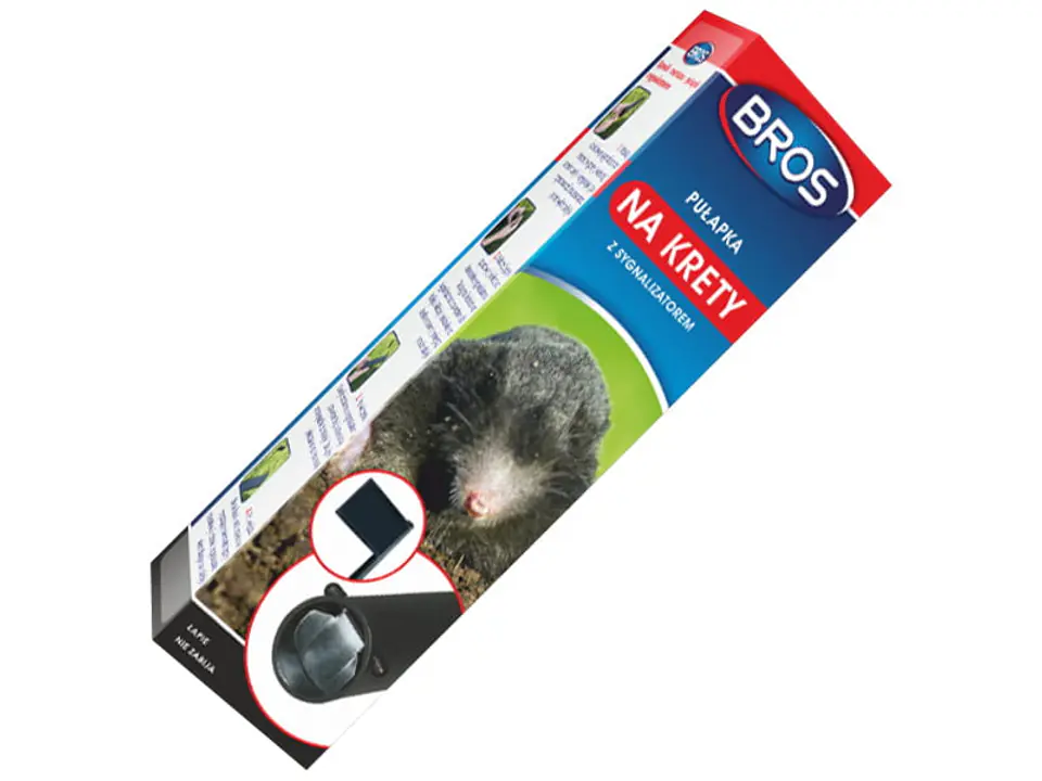 ⁨Trap for moles and voles Bros with alarm Bros 040⁩ at Wasserman.eu