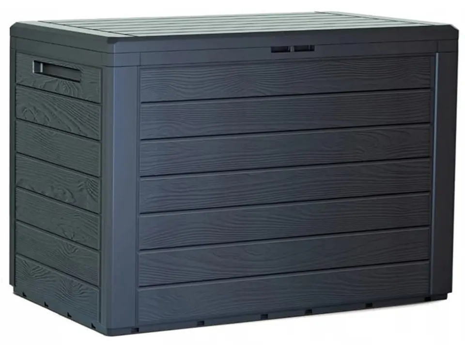 ⁨Garden chest, balcony Anthracite (190L, 78 x4)⁩ at Wasserman.eu