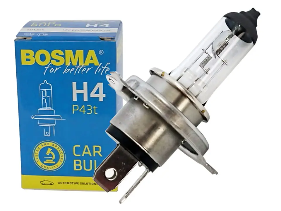 Żarówka samochodowa 12V P43t H4 BOS-1314 w sklepie Wasserman.eu