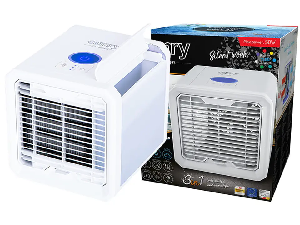 ⁨Camry USB mini air conditioner. Cools, moisturizes, cleans CR 7321⁩ at Wasserman.eu