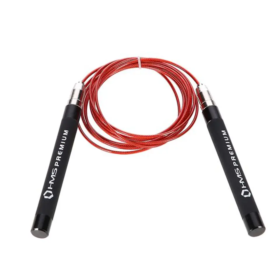 ⁨SK60 BLACK/RED QUICK JUMP ROPE HMS PREMIUM⁩ at Wasserman.eu