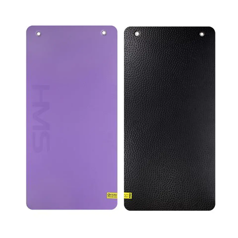 MFK01 VIOLET- BLACK MATA FITNESS KLUBOWA Z OTWORAMI HMS PREMIUM w sklepie Wasserman.eu