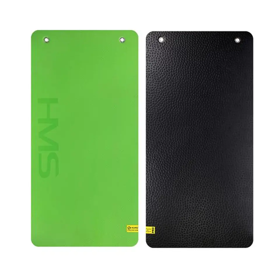 ⁨MFK01 GREEN-BLACK CLUB FITNESS MAT WITH HMS PREMIUM HOLES⁩ at Wasserman.eu