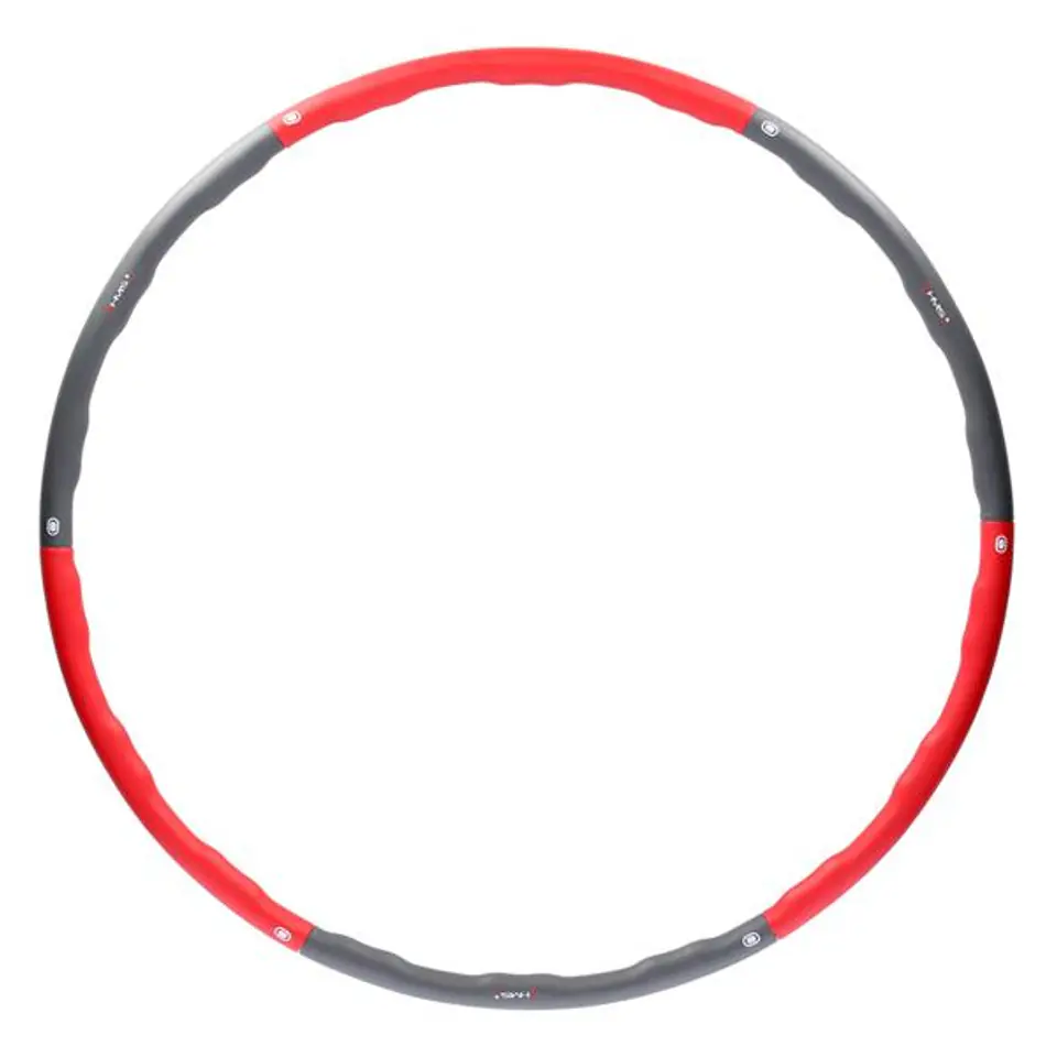 ⁨HHP002 RED-GREY HULA HOP 1,2KG 100CM HMS⁩ at Wasserman.eu